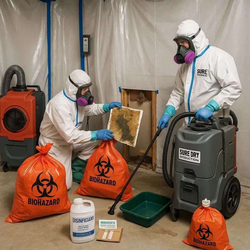 Contaminated Water Handling Protocols process in Osterville, MA