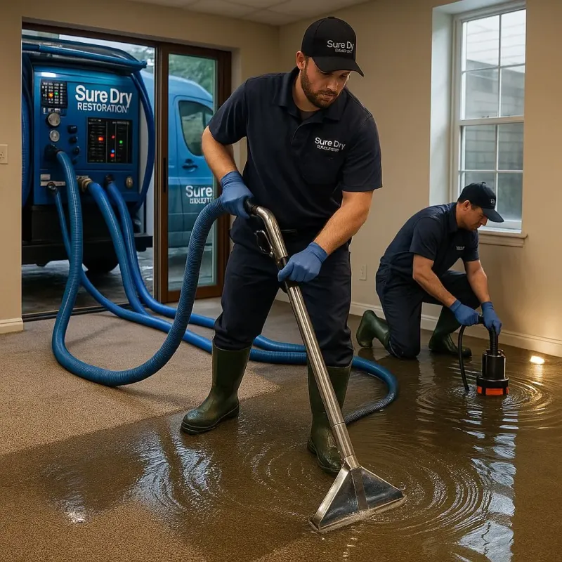 Water Extraction and Removal process in Osterville, MA
